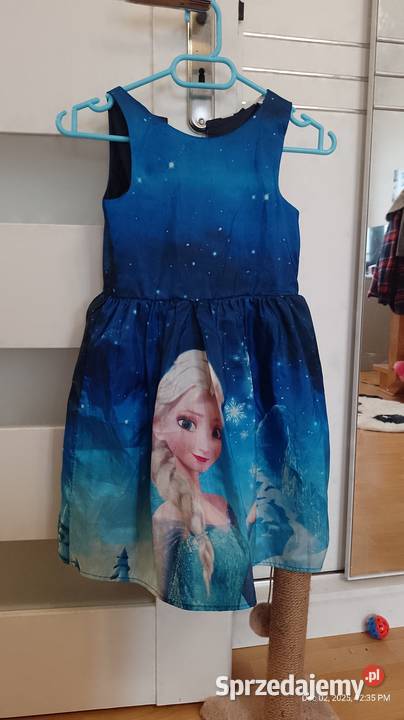 Sukienka dziewczęca 128 HM Jastrzębie-Zdrój