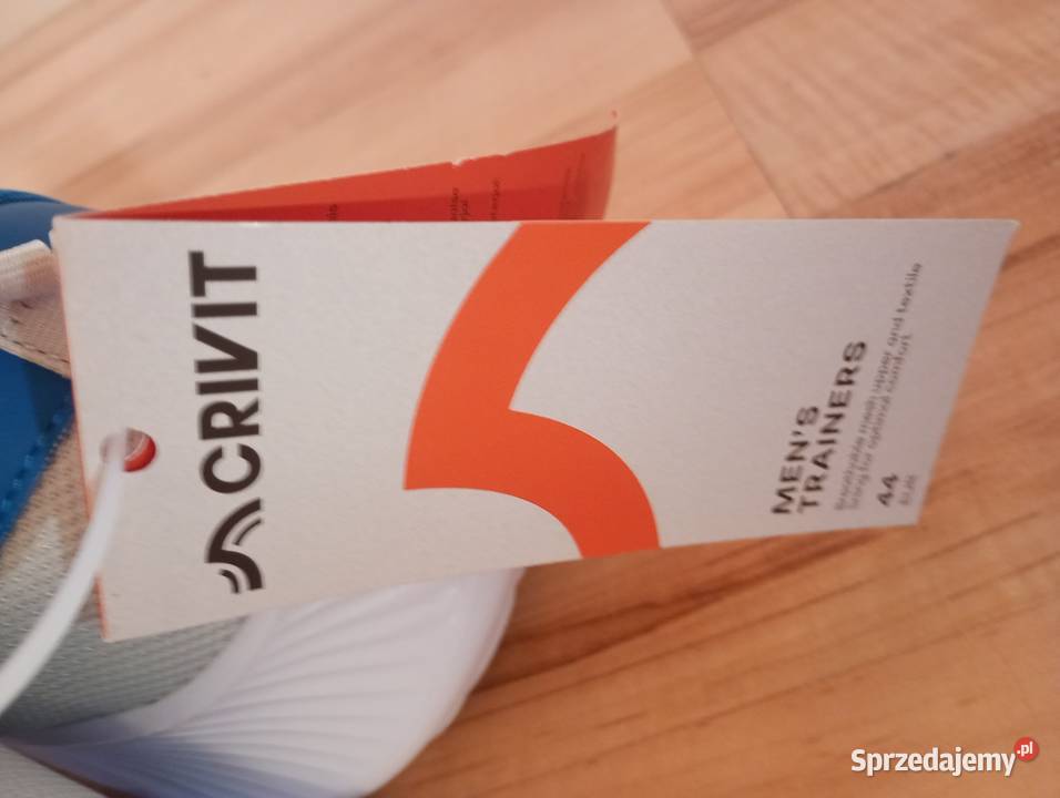 buty CRIVIT 44 sportowe jasne nowe kolorowy Sportowe Szczecin