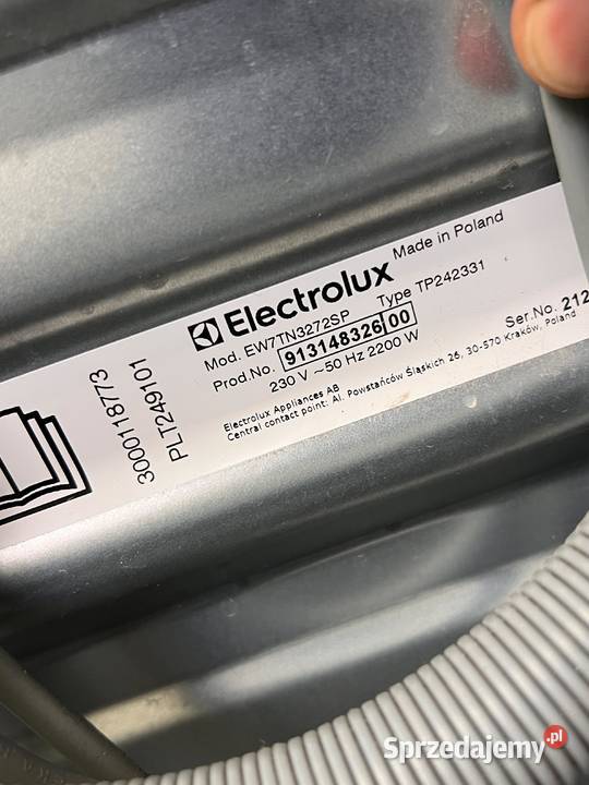 Pralka ELECTROLUX 7 1200obr super stan 100 Warszawa