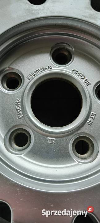 Koło zapasowe Audi 19565 R15 ET45 5x112 Pozostałe Rogów Opolski
