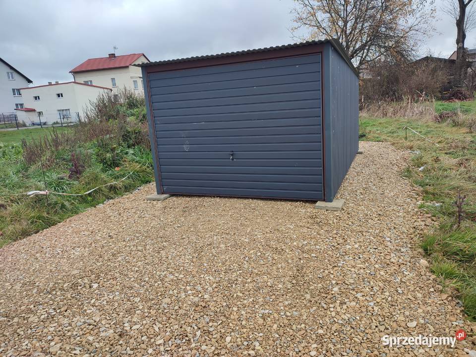 Garaż Blaszany 8x6m GARAŻE BLASZANE Blaszak Sandomierz