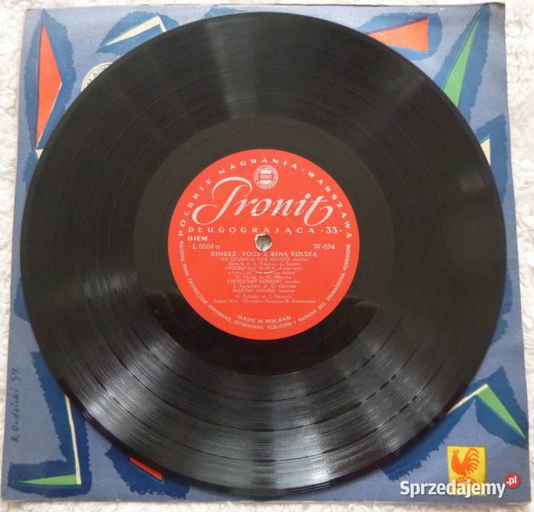 Płyta winylowa EP Rendezvous z Reną Rolską 1 płyta mazowieckie Warszawa