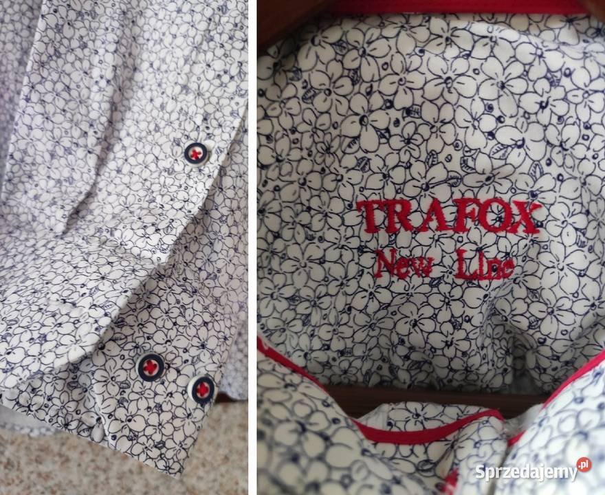 koszula z kołnierzykiem casual duża elegancka Rozmiar XL świętokrzyskie