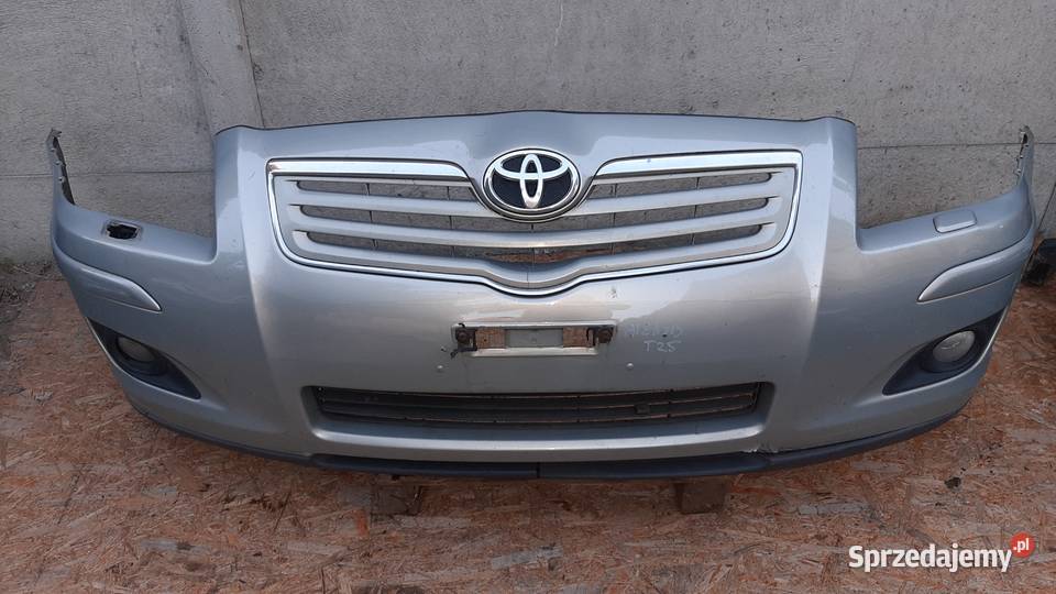 maska Toyota Avensis t25 lak 1C0 zderzak Dębno