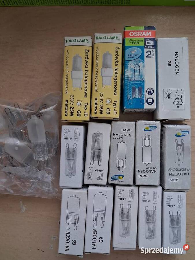 Żarówki G9 halogen nowe Warszawa