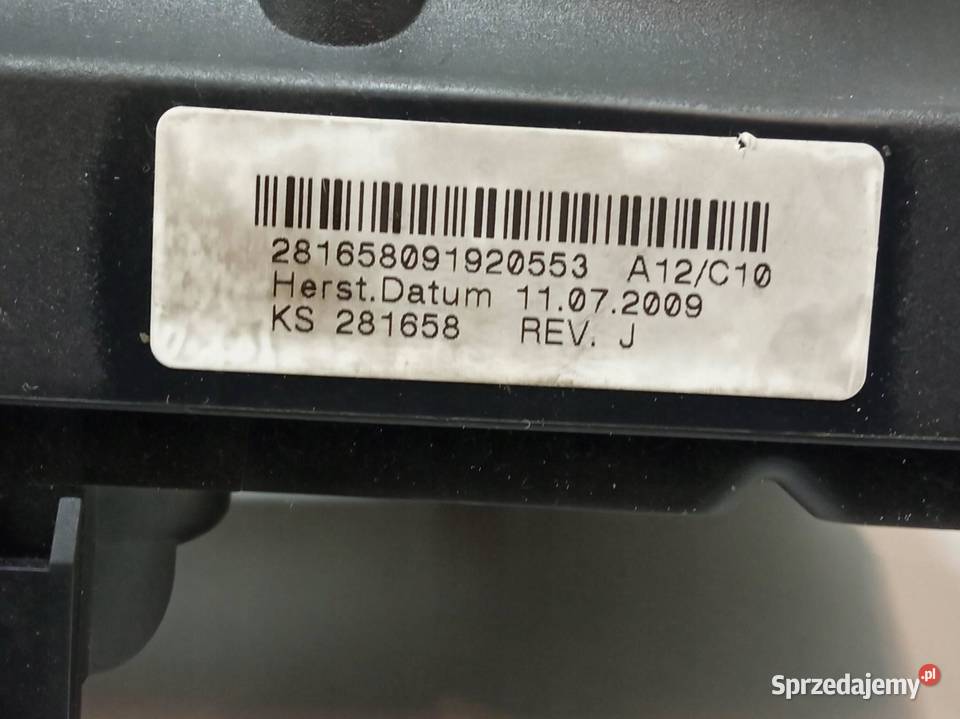 PRZEŁĄCZNIK ZESPOLONY 93184341 Opel Astra III osobowe Panele sterowania, przełączniki sprzedam