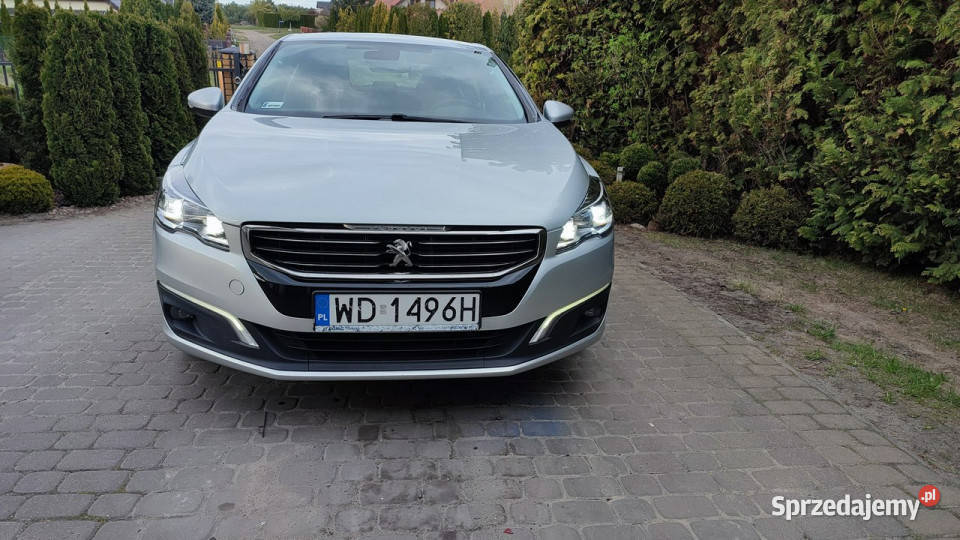 Peugeot 508 zadbany krajowy serwis ASO faktura Łochowo