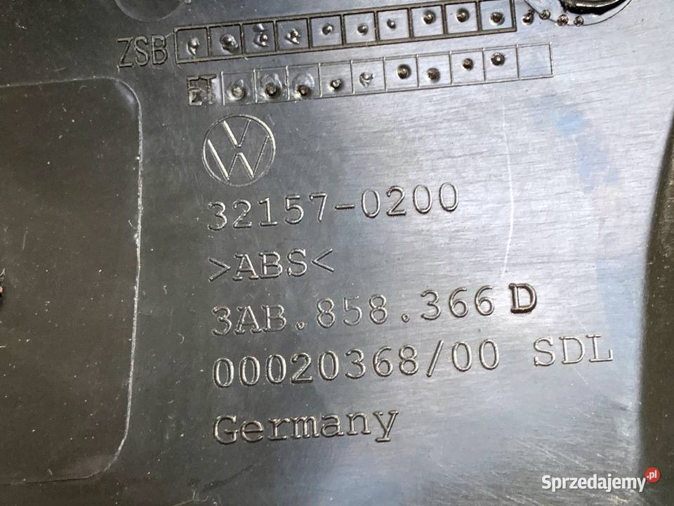 LISTWY DEKOR VW PASSAT B7 3AB858366D osobowe podkarpackie sprzedam