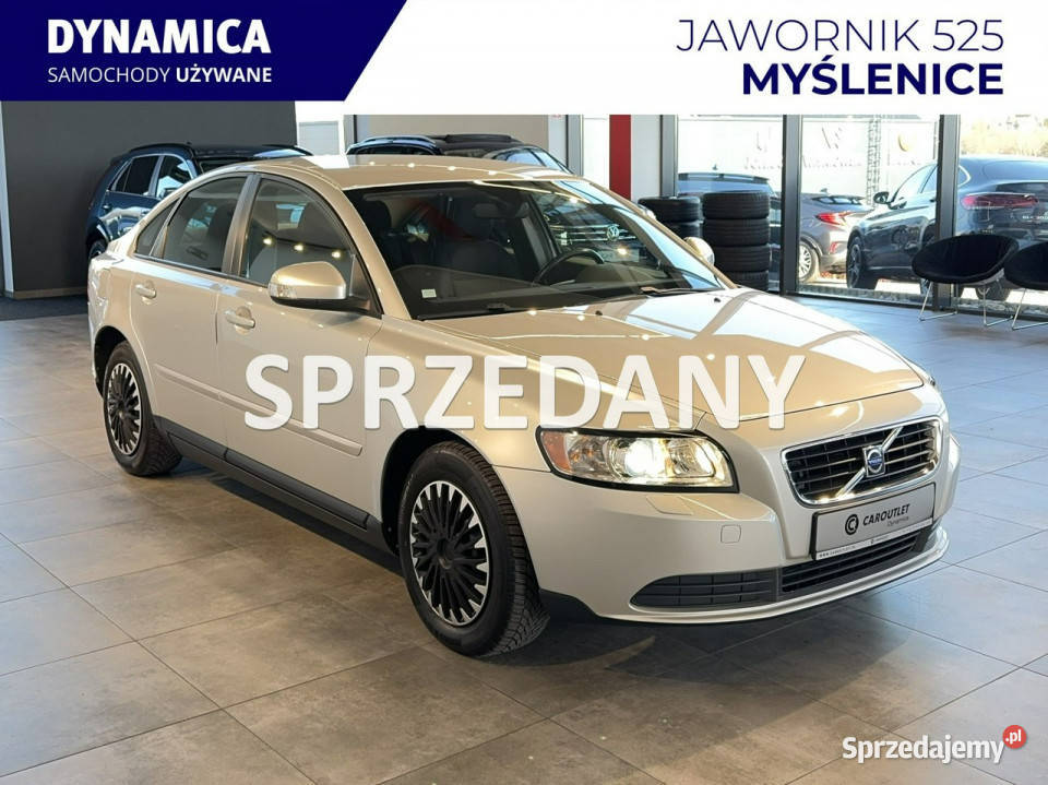 Volvo S40 16 LPG 101 M5 2010 r przebieg 235 Sedan / Limuzyna Myślenice