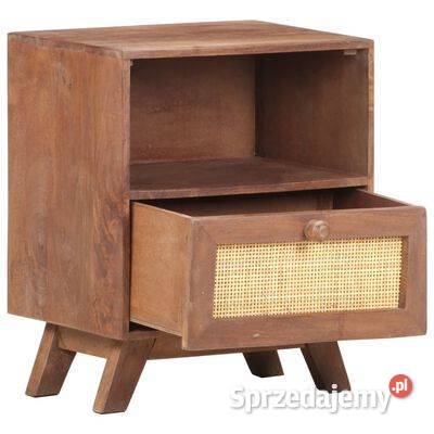 vidaXL Szafka nocna 40x30x50 lite drewno Warszawa