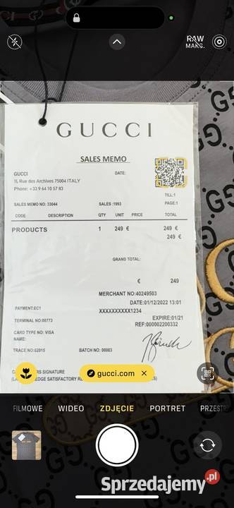 Koszulka męska gucci Odzież codzienna