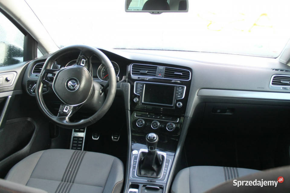 Volkswagen Golf VII 2012 czarny Ostrów Wielkopolski