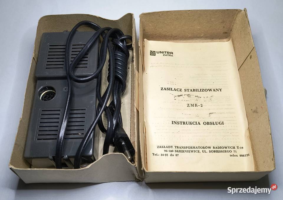 Zasilacz ZMK2 Unitra ZATRA do magnetofonu MK125 Części i akcesoria pomorskie Gdańsk sprzedam