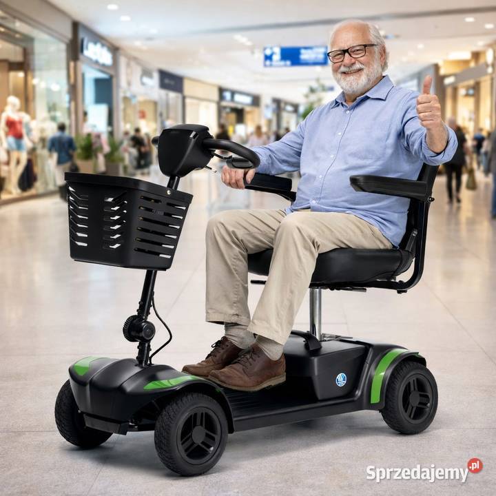 Skuter inwalidzki elektryczny kompaktowy