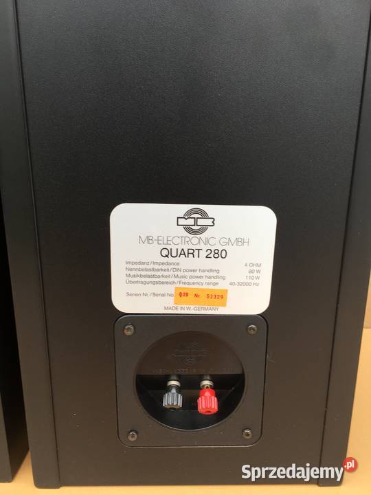 Kolumny monitory MB QUART 280 ciężkie Opole