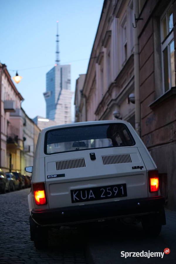 1985 Fiat 126p Piękny Egzemplarz nieuszkodzony