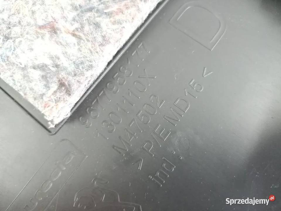 PEUGEOT 308 II T9 16R OSŁONA PLASTIK TUNELU Skarżysko-Kamienna sprzedam