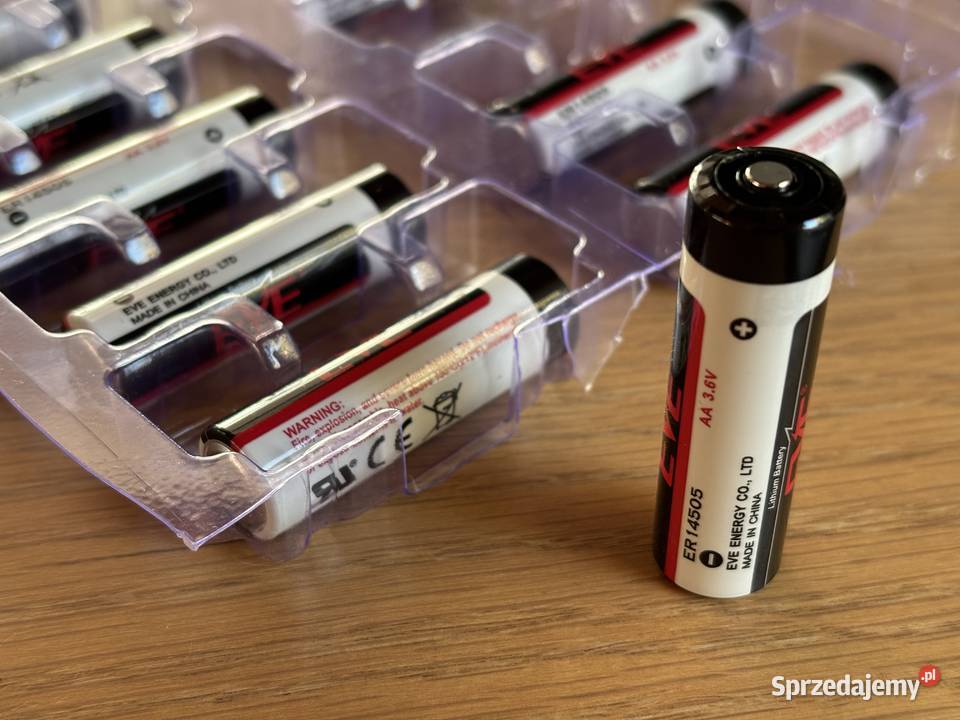 Bateria litowa EVE ER14505 36V rozmiar AA Bytom
