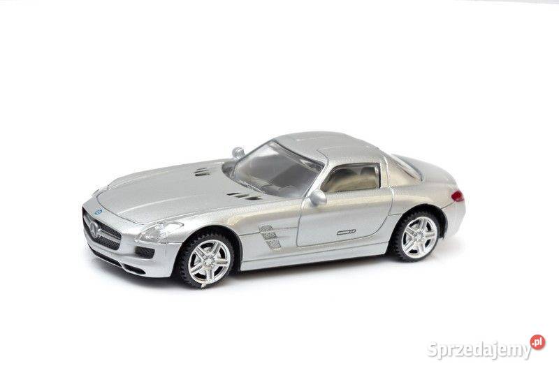 MERCEDES SLS 58100 Rastar 143 srebrny