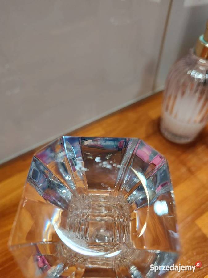 Świecznik szkło kryształowe VilleroyBoch Legnica