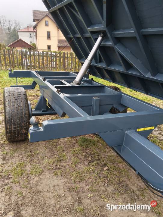Przyczepa jednoosiowa wywrotka 8ton 3strony Wieprz sprzedam