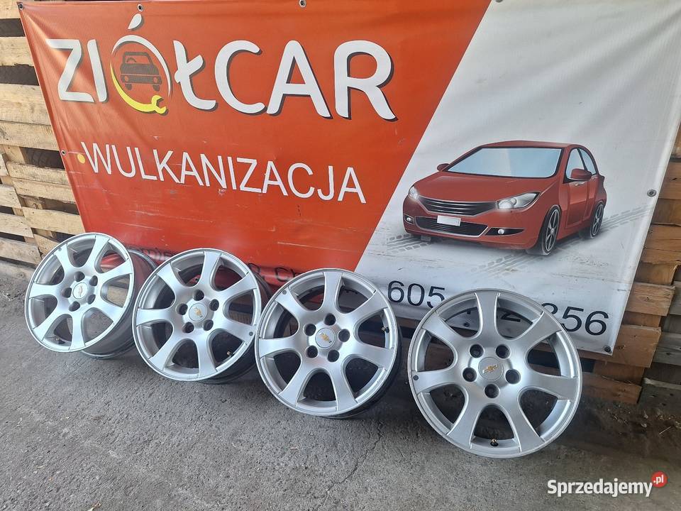 Alufelgi 5x115 16 ET41 CHEVROLET kujawsko-pomorskie Choceń