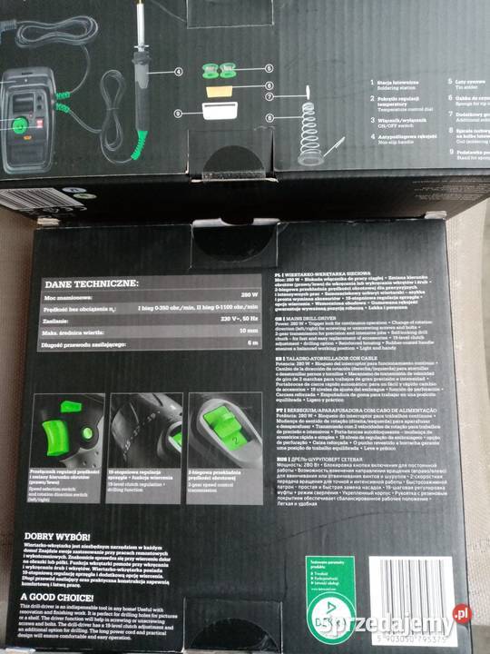 Elektronarzędzia 2 Nowe 65ceny Wieliczka sprzedam