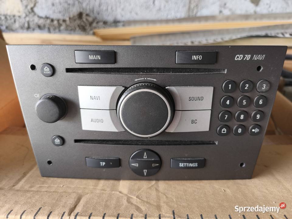 RADIO CD OPEL VECTRA C LIFT SIGNUM CD70 NAVI Dąbie