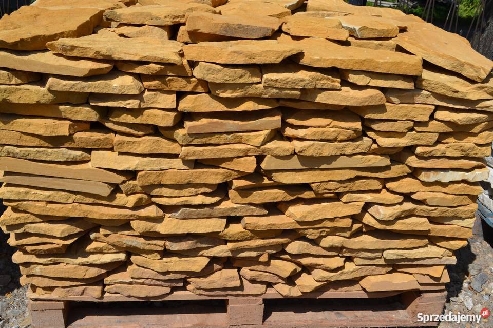 KAMIEN PIASKOWIEC Dzikówka kolor Żółty Kamien Kraków