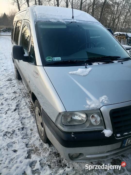 Fiat scudo 8 osobowy lpg nieuszkodzony Jelenia Góra