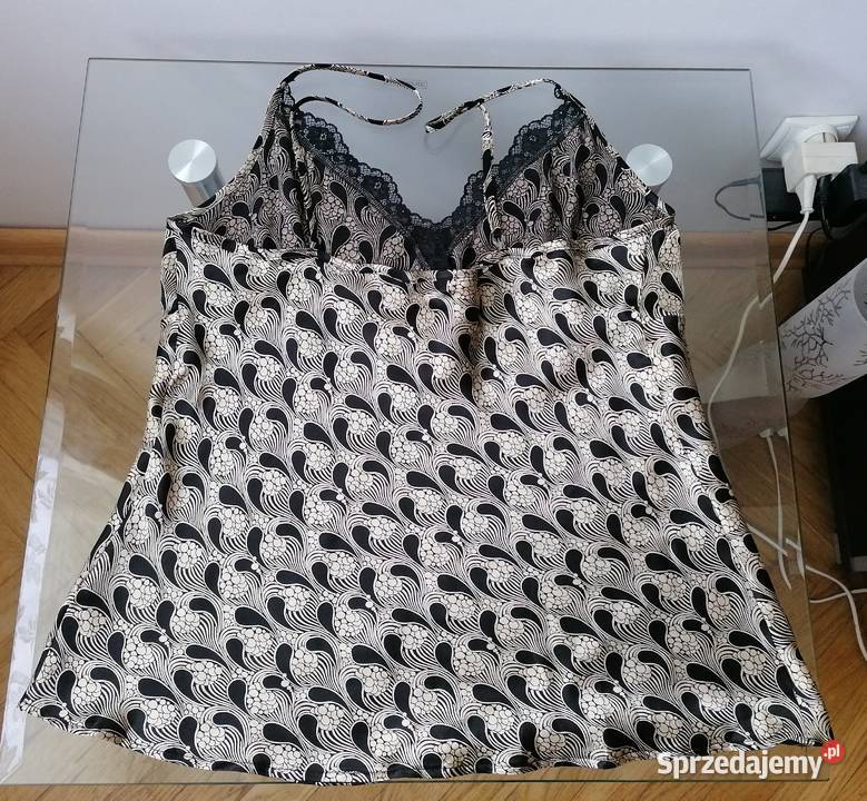 ELEGANCKI SATYNOWY ZŁOTY TOP GEORGE RUK 18EUR 46 łódzkie Łódź