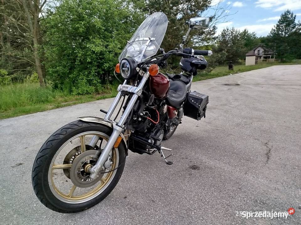 Yamaha Virago 1000 bordowy Rytwiany