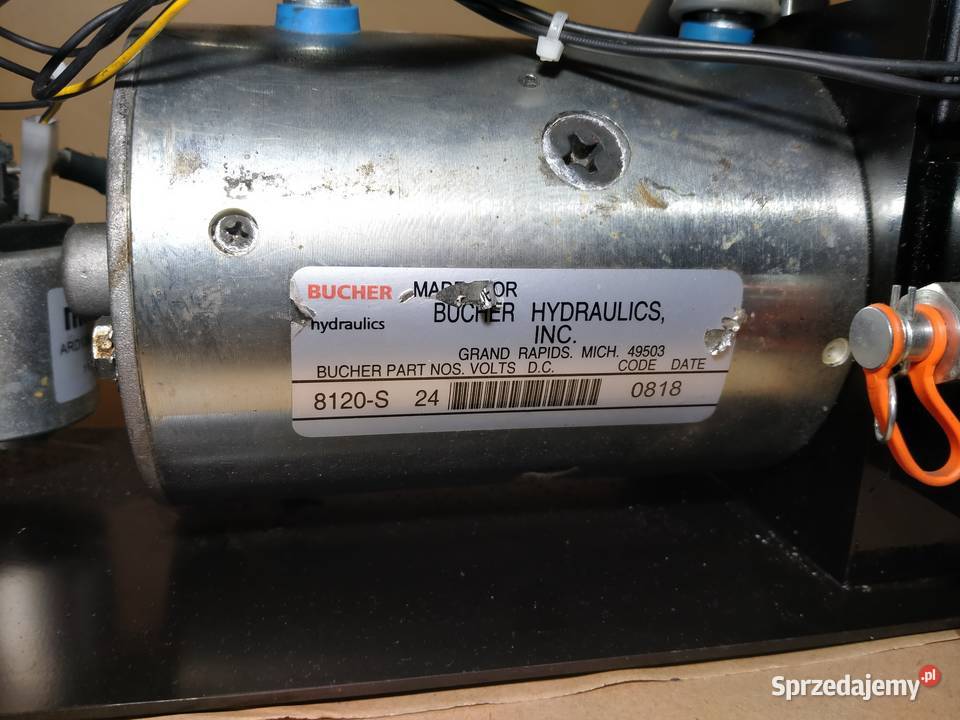 SILNIK POMPA WINDY ZAŁADUNKOWEJ BUCHER Kargowa