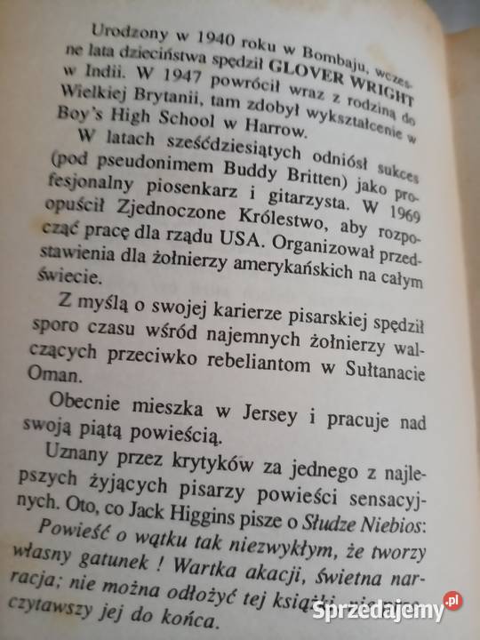 Sługa niebios książki Wright tanie czytanie Warszawa