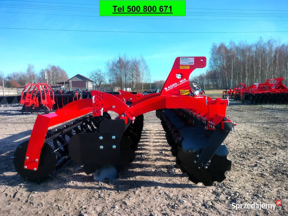 Brona Talerzowa Agro Mix Wał Rurowy Daszkowy wielkopolskie Jarocin sprzedam