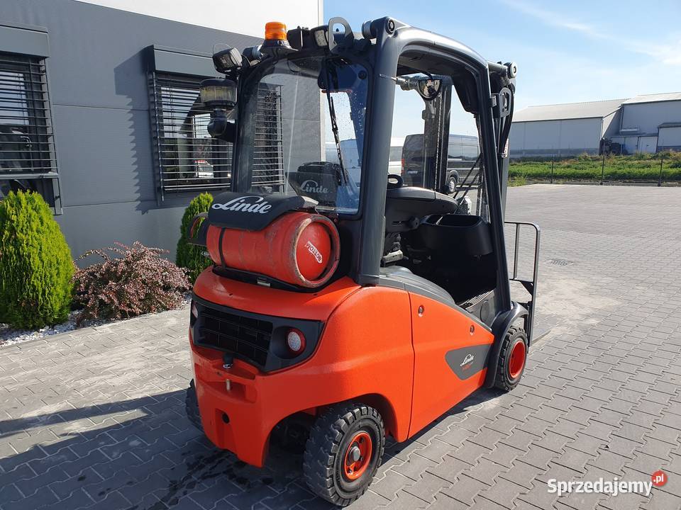 Wózek widłowy LINDE H20T01 21r 4 sekcje H16 H20T Proszowice