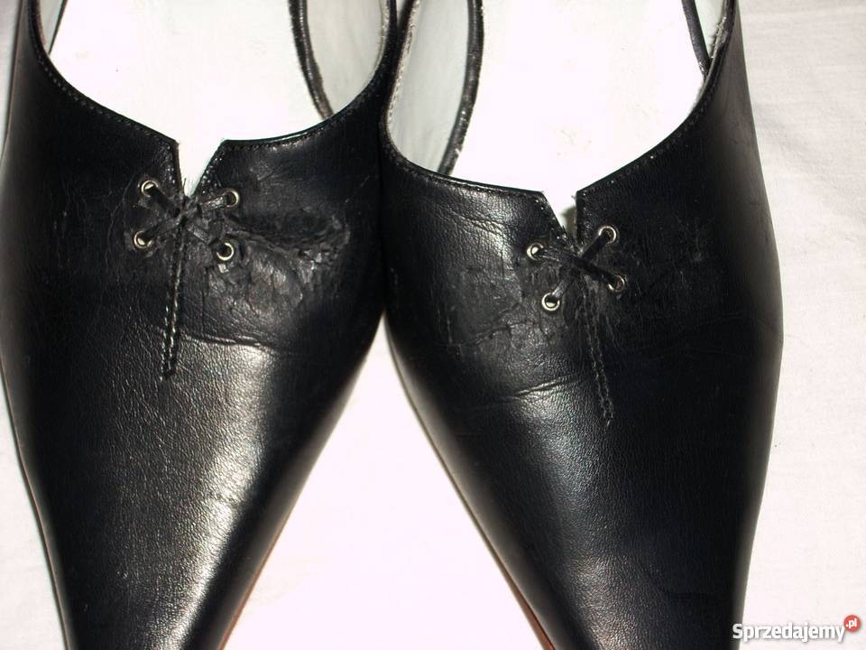 SKÓRZANE klapki buty J NOWE 385 39