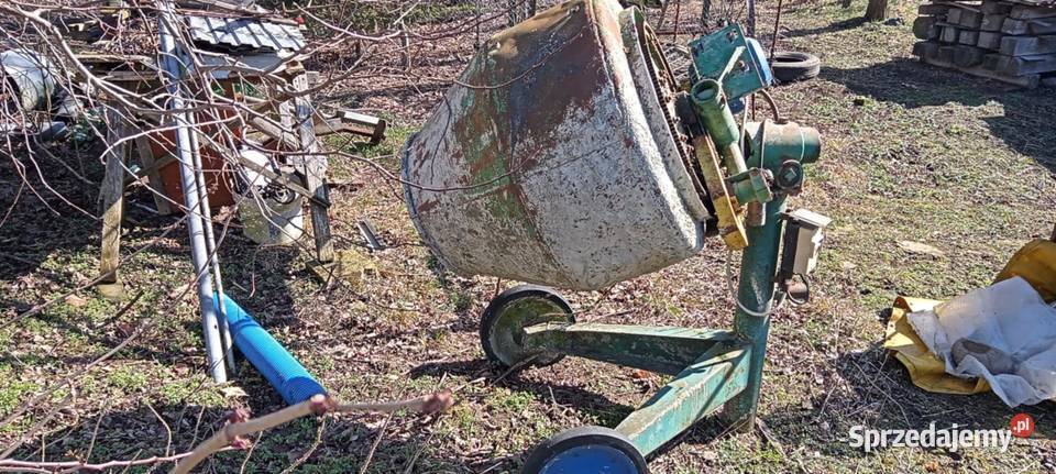 Betoniarka 150 l warmińsko-mazurskie Nowe Miasto Lubawskie