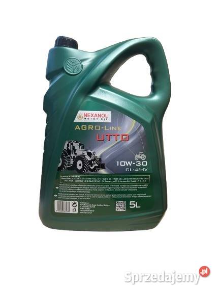 Olej Agro UTTO 10W30 5l NEXANOL Pozostałe