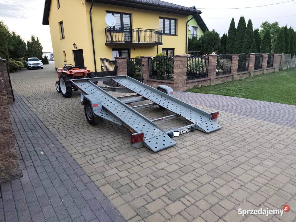 Laweta Przyczepa BORO DMC 1300 385m x 180m Kat B Wodzisław sprzedam