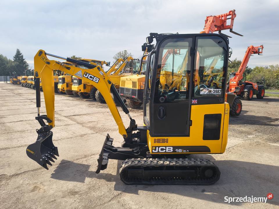 MINIKOPARKA GASIENICOWA 18 TONY JCB CAT VOLVO Maszyny budowlane Krotoszyn