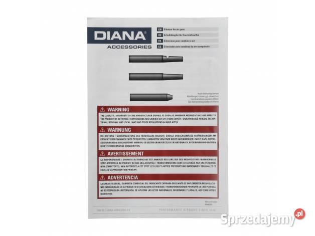 Tłumik do wiatrówek Diana Stormrider Bandit Ruda Śląska