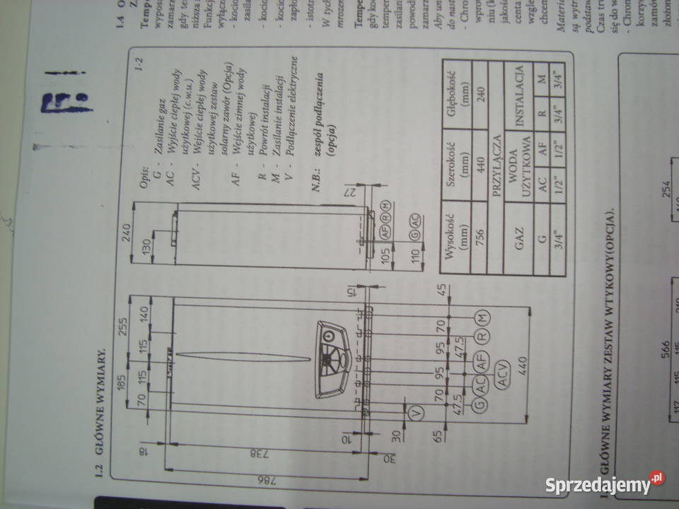 Kocioł Gazowy Dwufunkcyjny Immergas Eolo Star 24 gaz Piece i kominki małopolskie Kraków