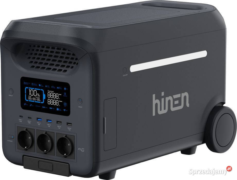 Hinen 3000 przenośna stacja zasilania 3000 W
