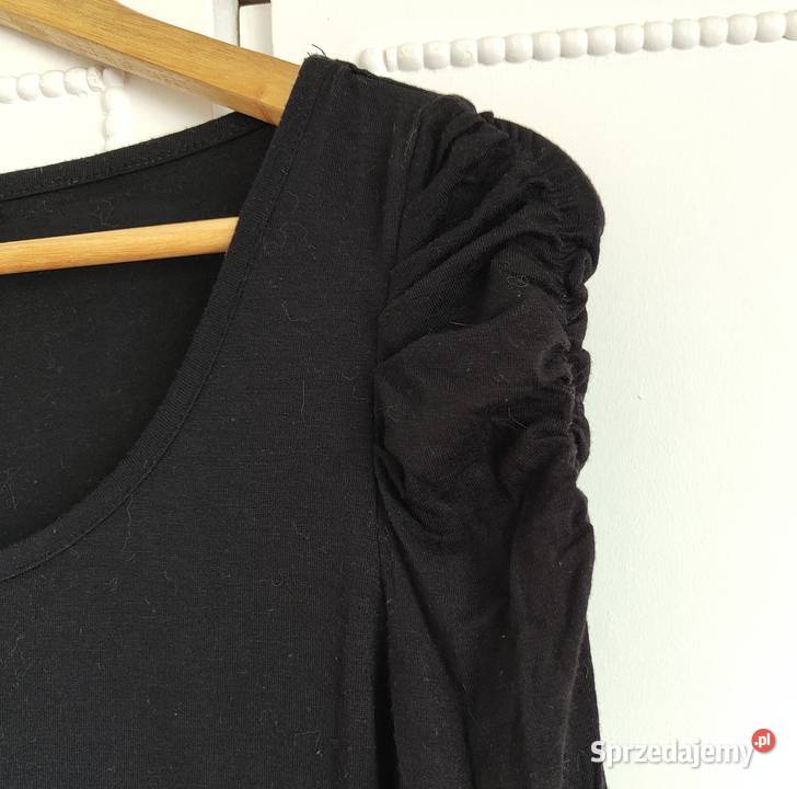 Bluzka top Amisu S 36 czarna wiskoza sprzedam