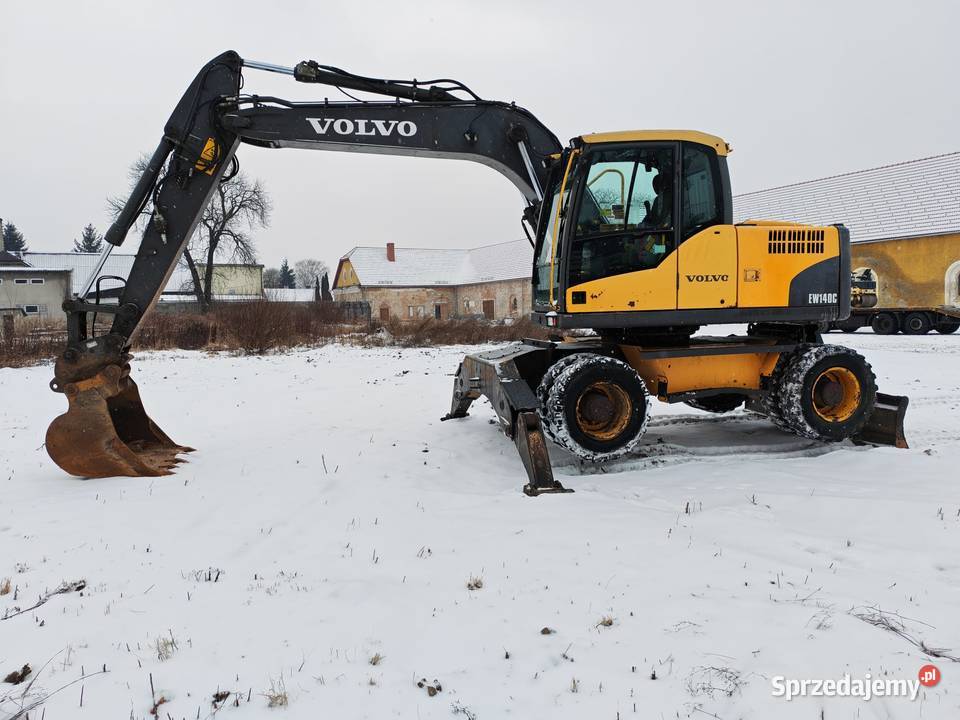 Koparka kołowa Volvo EW 140 Cieszyn