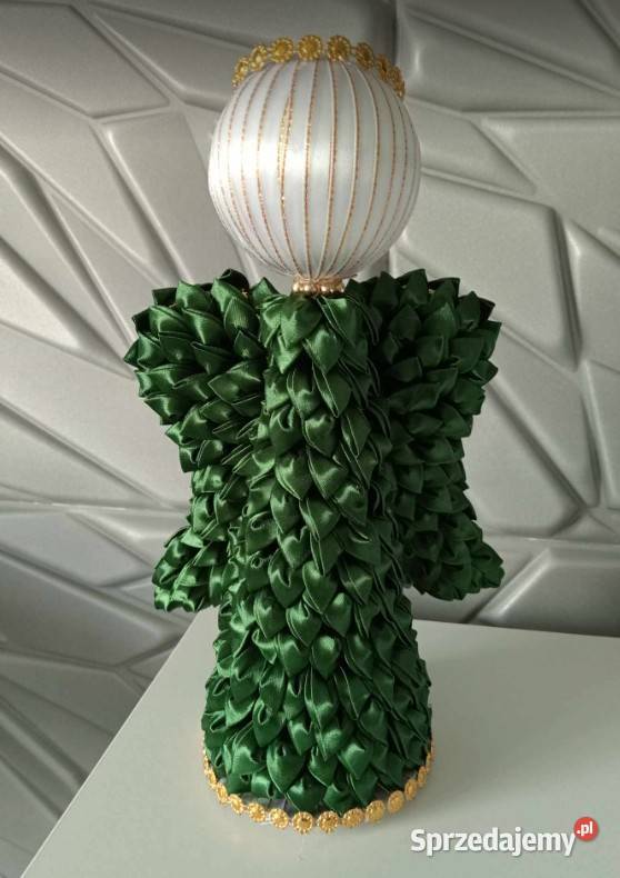 Aniołki i bukieciki z wstązki na różne okazje Śmigno sprzedam