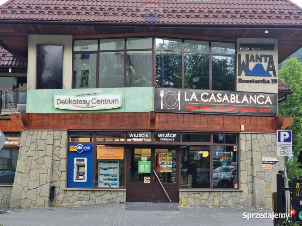ZAKOPANE LOKAL USŁUGOWY 307 m POD MARKET