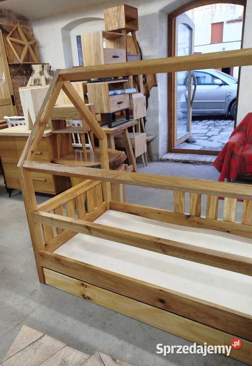 Łóżko domek dziecka 180x90 Postolice sprzedam