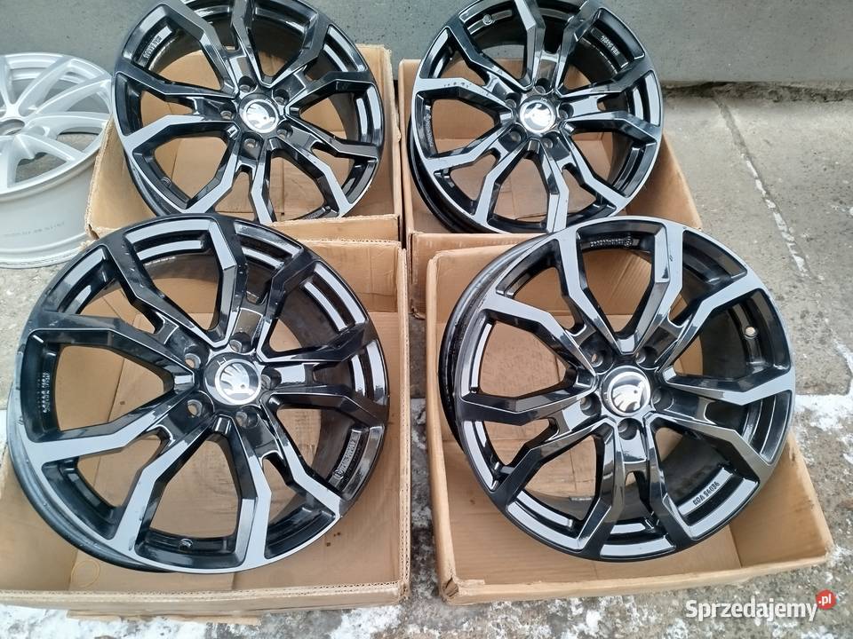 A351 Alufelgi 18 5x112 75J Skoda Octawia Superb Średnica 18" Samochodowe śląskie Bąków